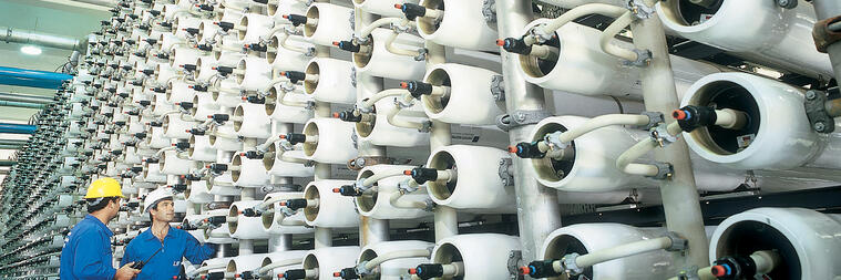 O&M of Seawater Desalination Systems in Large Desalination Plants